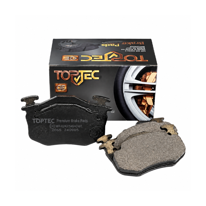 خرید لنت ترمز پژو 206 تیپ 5 با کیفیت مناسب برند Toptec