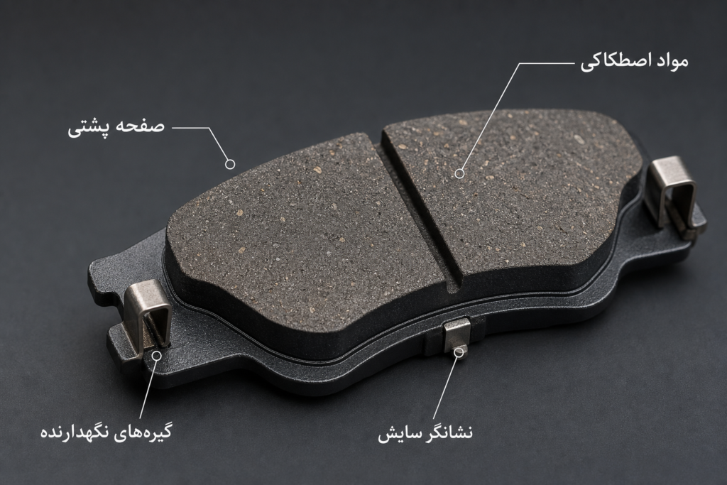 ظاهر لنت ترمز دیسکی