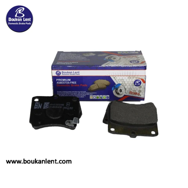 boukanlent brand tiba 1 brake pads لنت ترمز تیبا 1 برند بوکان لنت - Image 1
