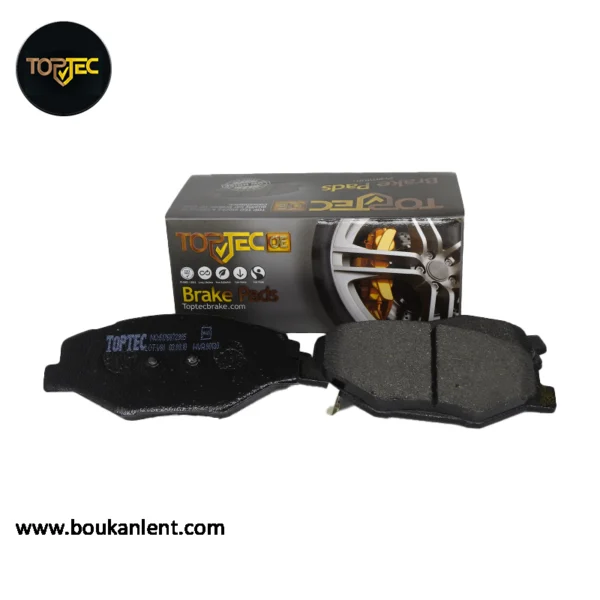 brake pads for geely emgrand 7 top tec لنت ترمز جیلی شاسی امگرند 7 تاپ تک