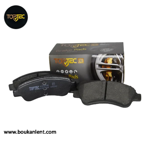 hyundai azera brake pads toptec brand1 لنت ترمز هیوندای آزرا برند تاپ تک