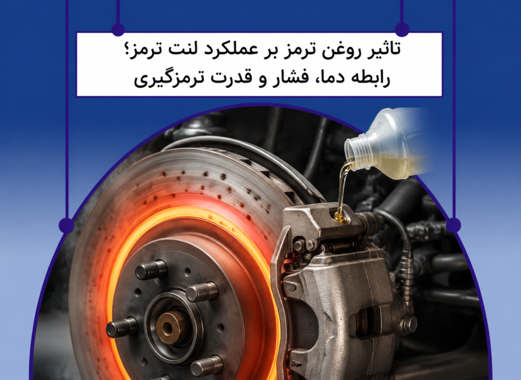 روغن ترمز چه تاثیری بر عملکرد لنت ترمز دارد